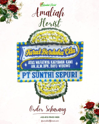 Papan Bunga Duka di Padang Hilir